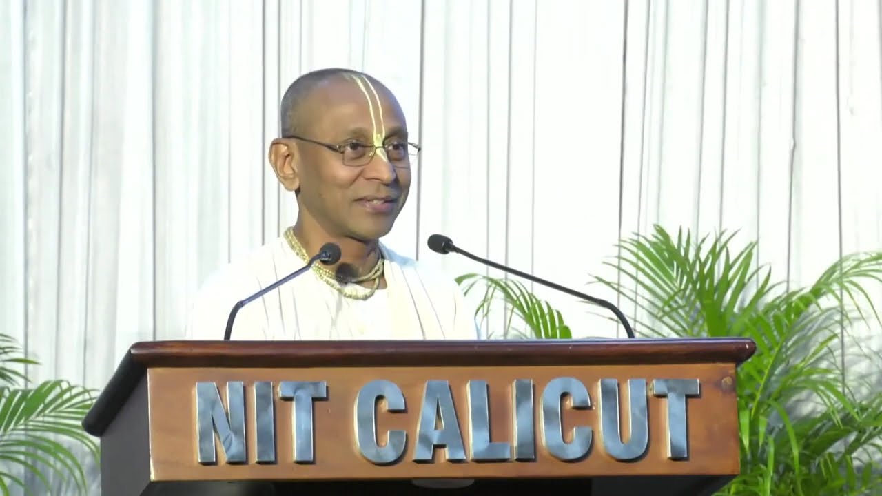 Science or Spirituality; the Quest is same - NIT Calicut | Sri Chanchalapathi Dasa