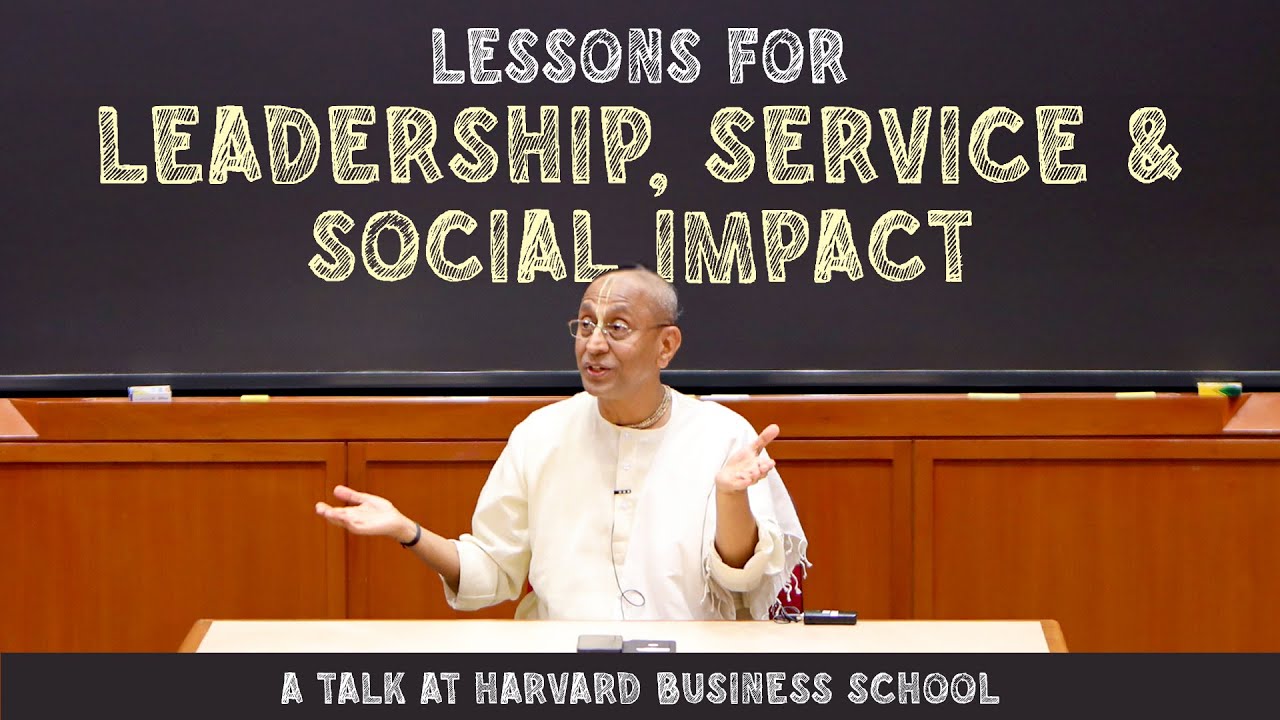 Spiritual Wisdom: Lessons for Leadership, Service & Social Impact | Harvard Business School