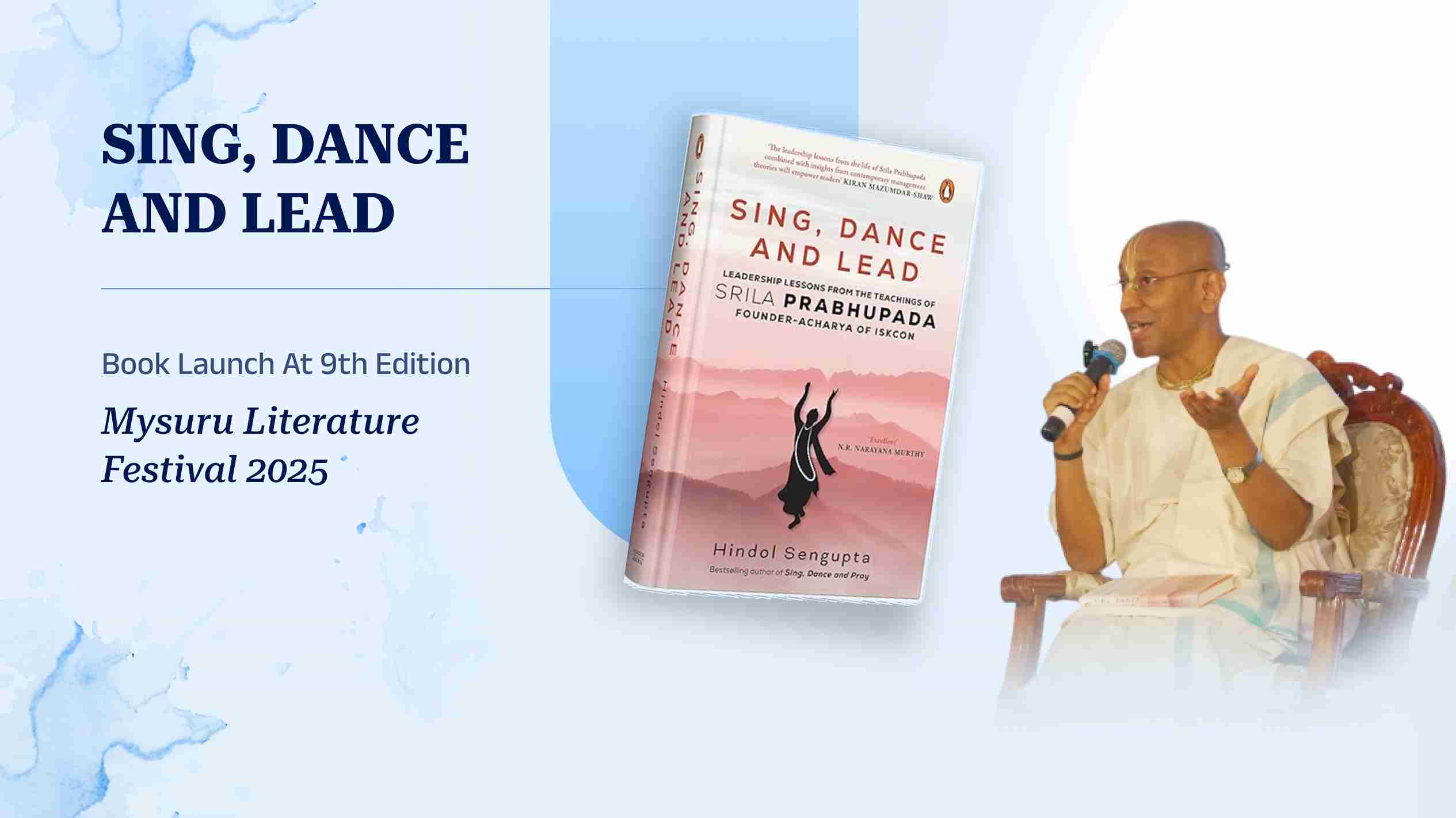 Sing, Dance and Lead book Launch at Mysore Literature Festival 2025
