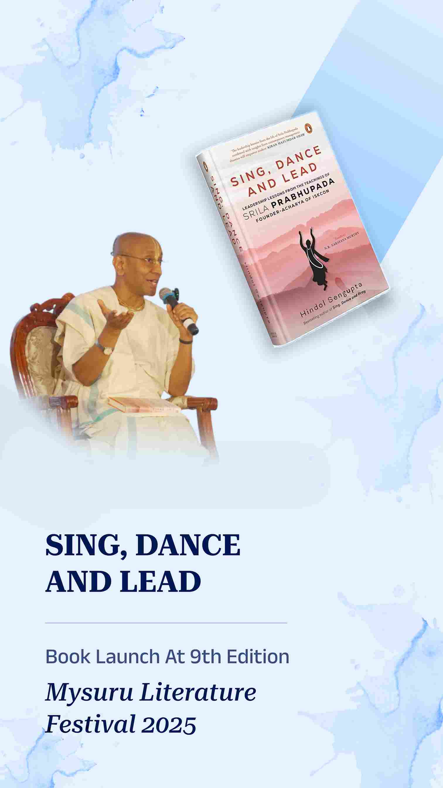 Sing, Dance and Lead book Launch at Mysore Literature Festival 2025