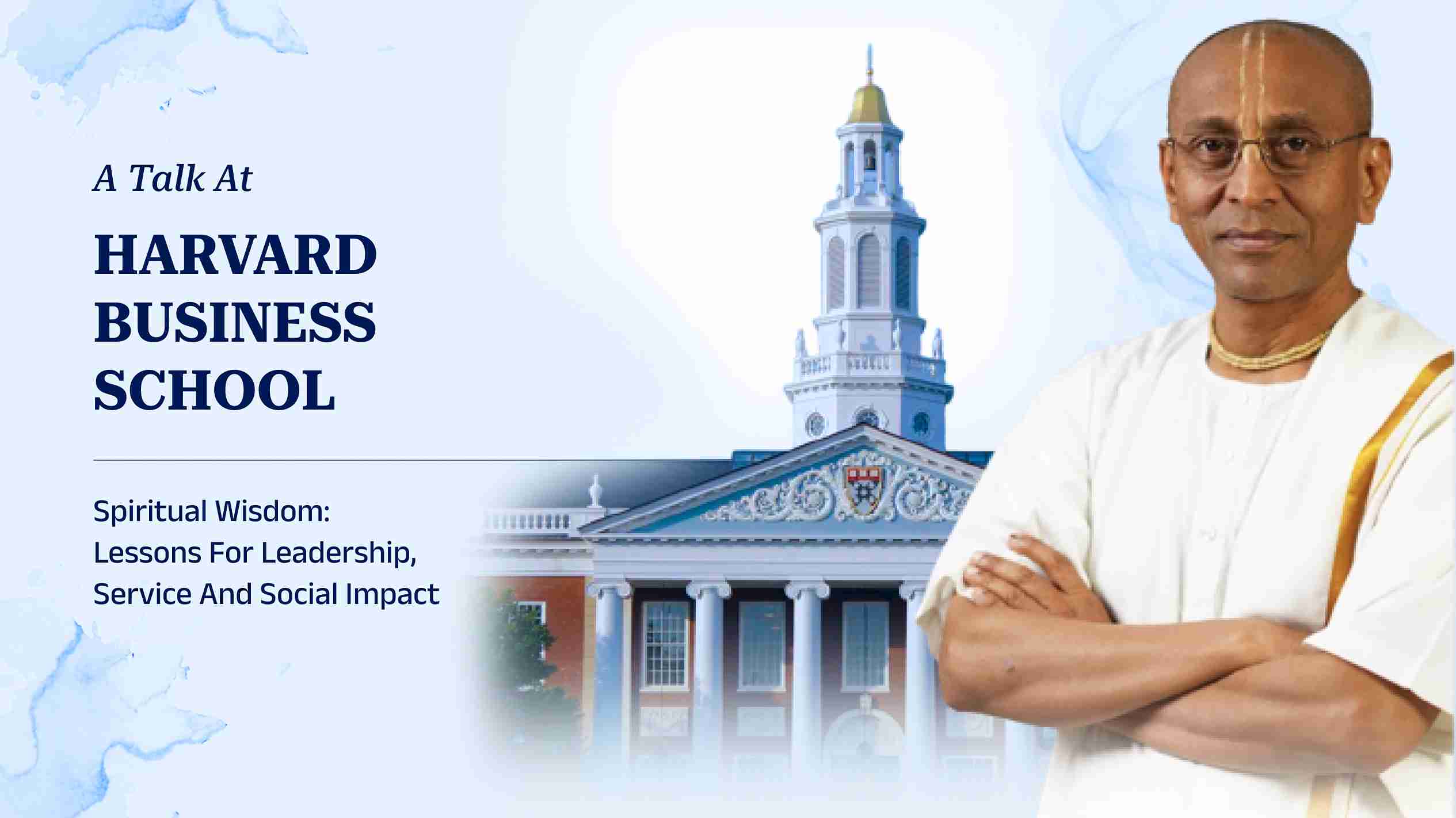 Talk at Harvard Business School